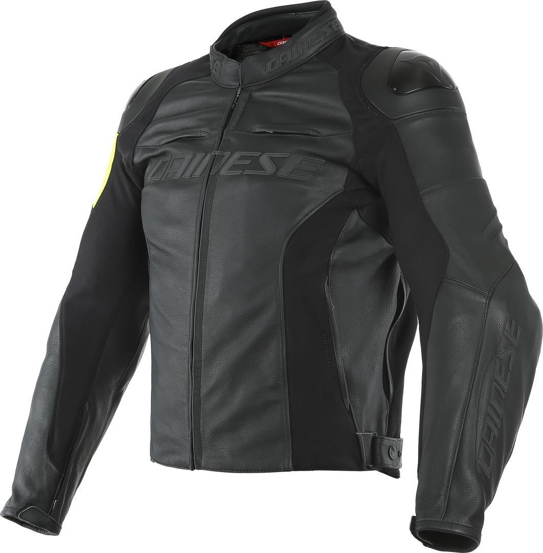 Dainese VR46 Pole Position Motorrad Lederjacke
