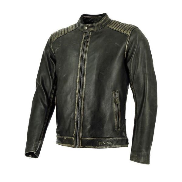 RICHA THRUXTON LEDERJACKE