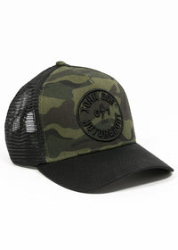 JOHN DOE CAP - Trucker Hat Camou 0/1