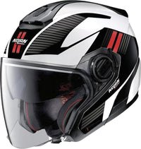 Jethelm N40-5 06 CROSSWALK N-COM #35 weiss-rot-schwarz