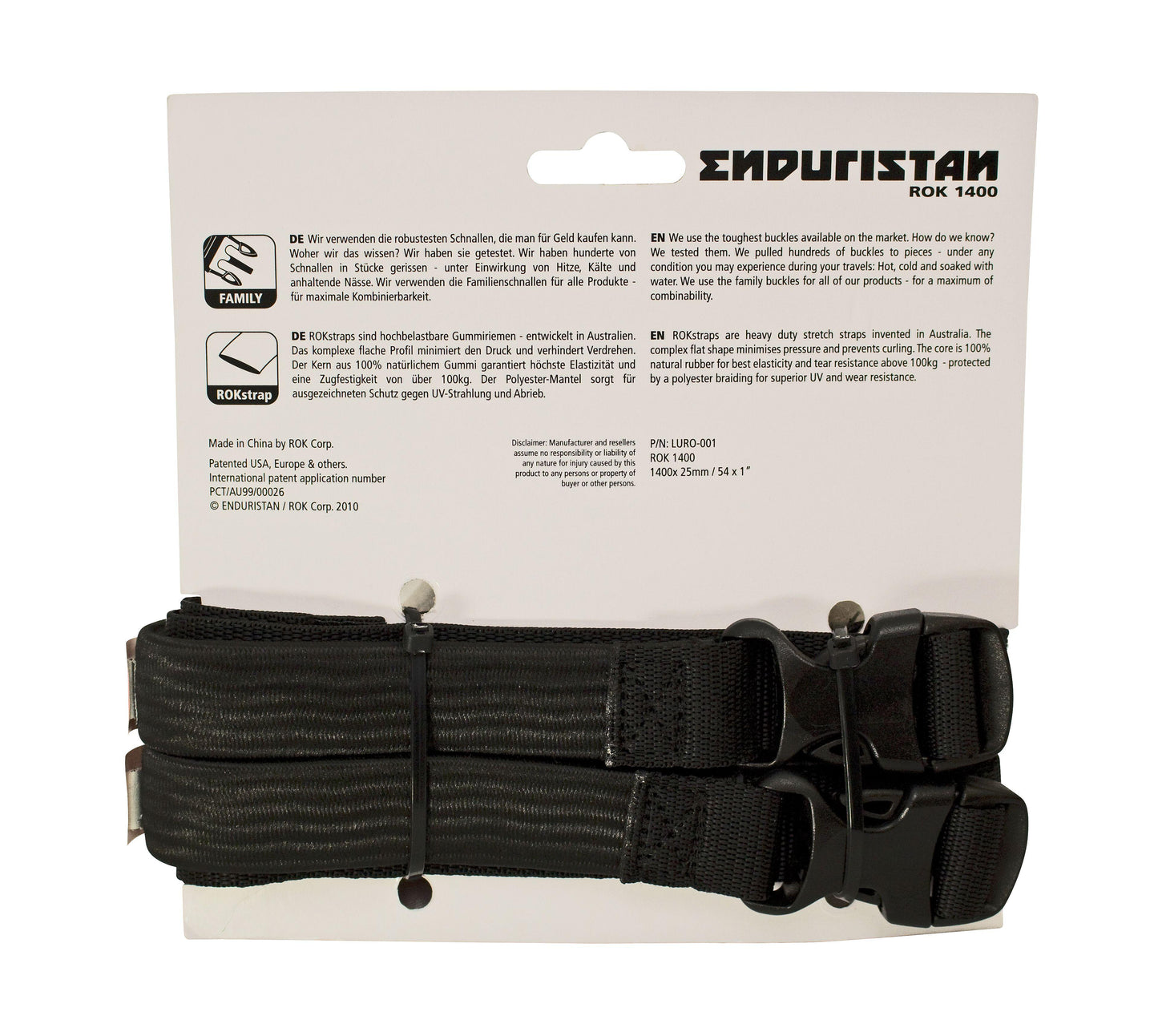 Enduristan ROKstraps - ROK 1400 - Das Spannband
