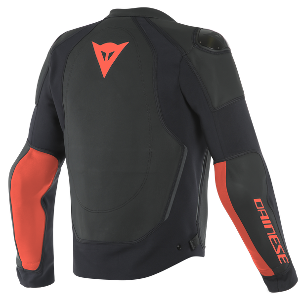 Dainese Intrepida Perforierte Motorrad Lederjacke