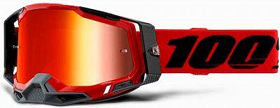 100% Racecraft 2 Goggle Airblast - Mirror Red Lens