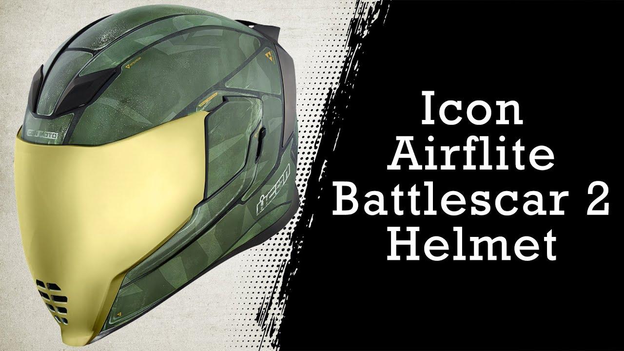 Icon Airflite BATTLESCAR 2 Integralhelm
