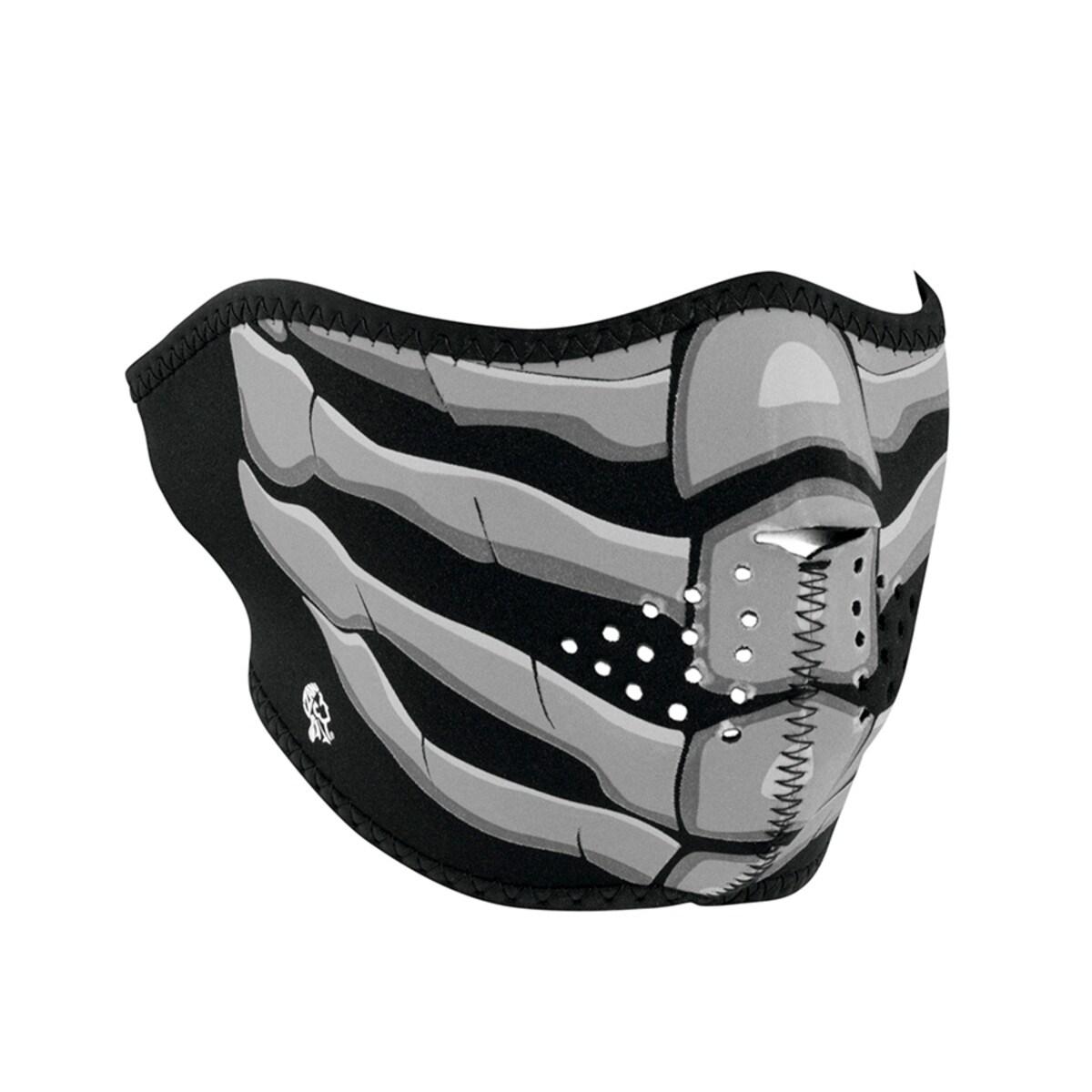 ZAN Half Mask Neoprene Bone Breath Glow in the Dark