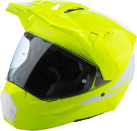 Klim X1 Alpha Carbon Helm GLOSS HI-VIS-WHITE