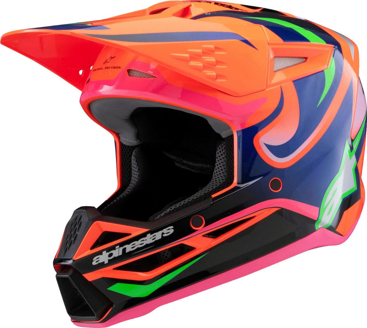 Alpinestars SM3 Solid Jugend Motocross Helm