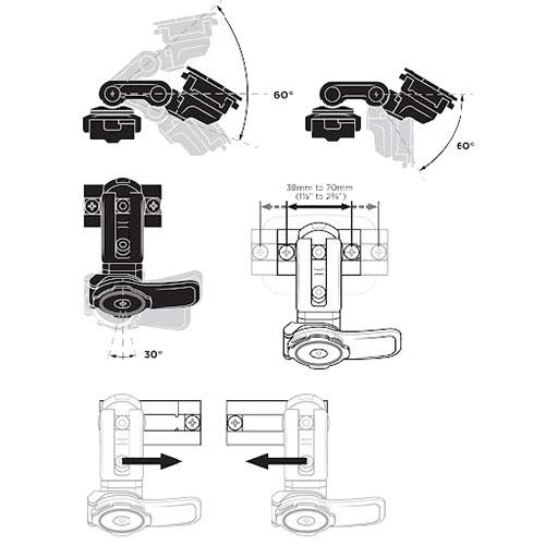 QUAD LOCK BRAKE RESERVOIR MOUNT