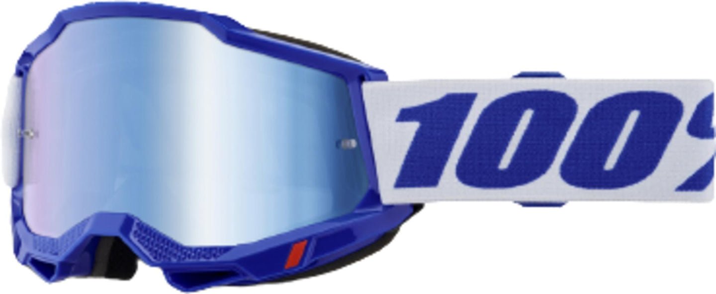 100% Goggle Accuri 2 Blue - Mirror Blue Lens
