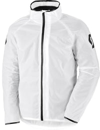 SCOTT RAIN JACKET LIHT DP CLEAR