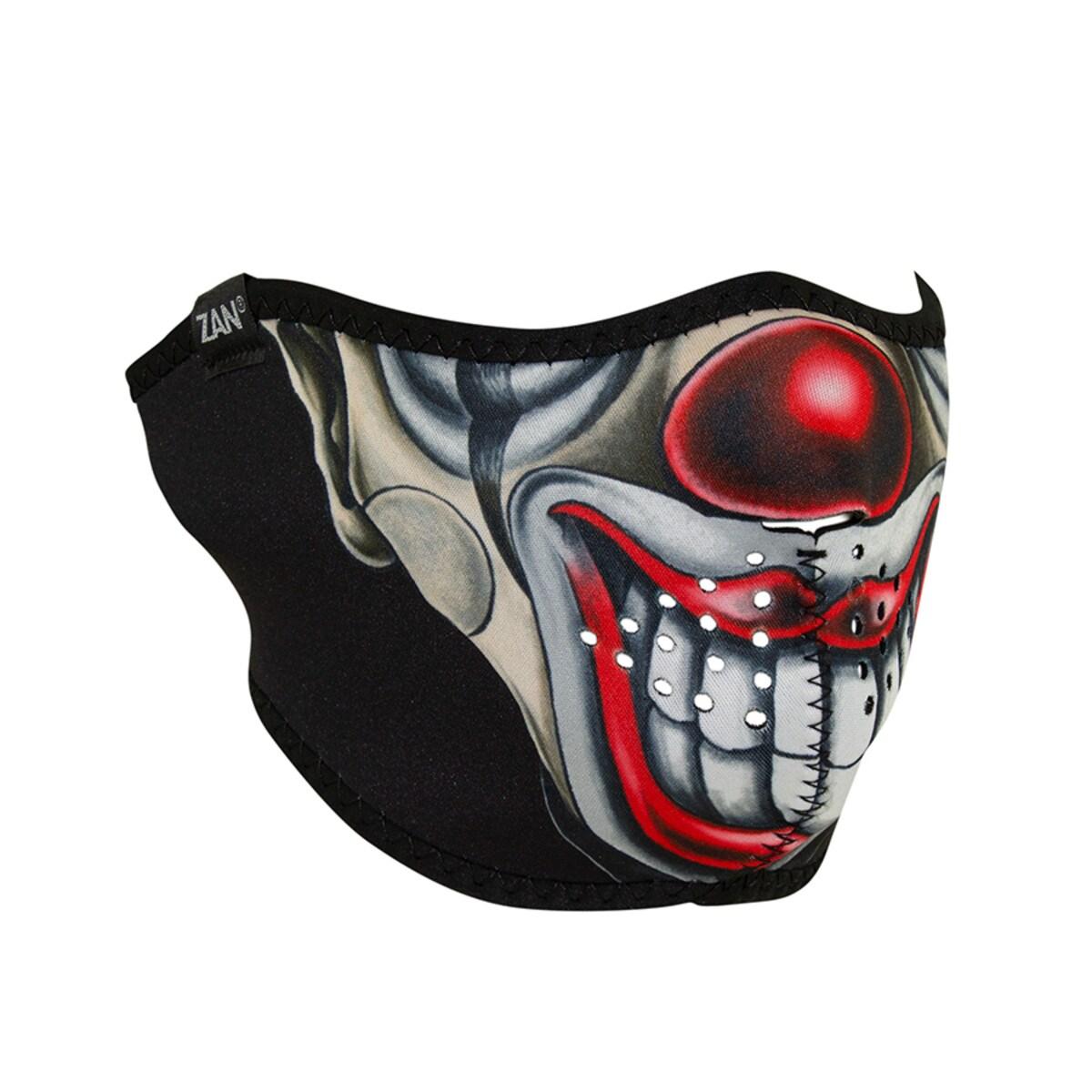 ZAN Half Mask Neoprene Electric Skull