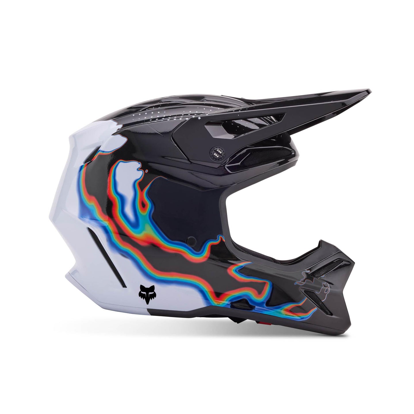 Fox Motocross Helm V3 RS SCANS Gr. L