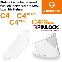Schuberth C4/C4Pro/c4 Basic Pinlock