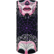 Zan Motley Tube Face Mask Sugar