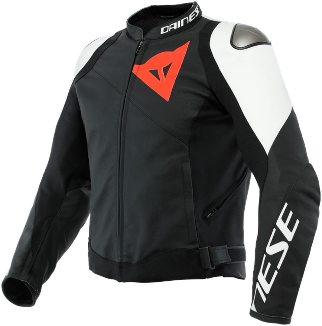 Blouson moto en cuir Dainese Sportiva