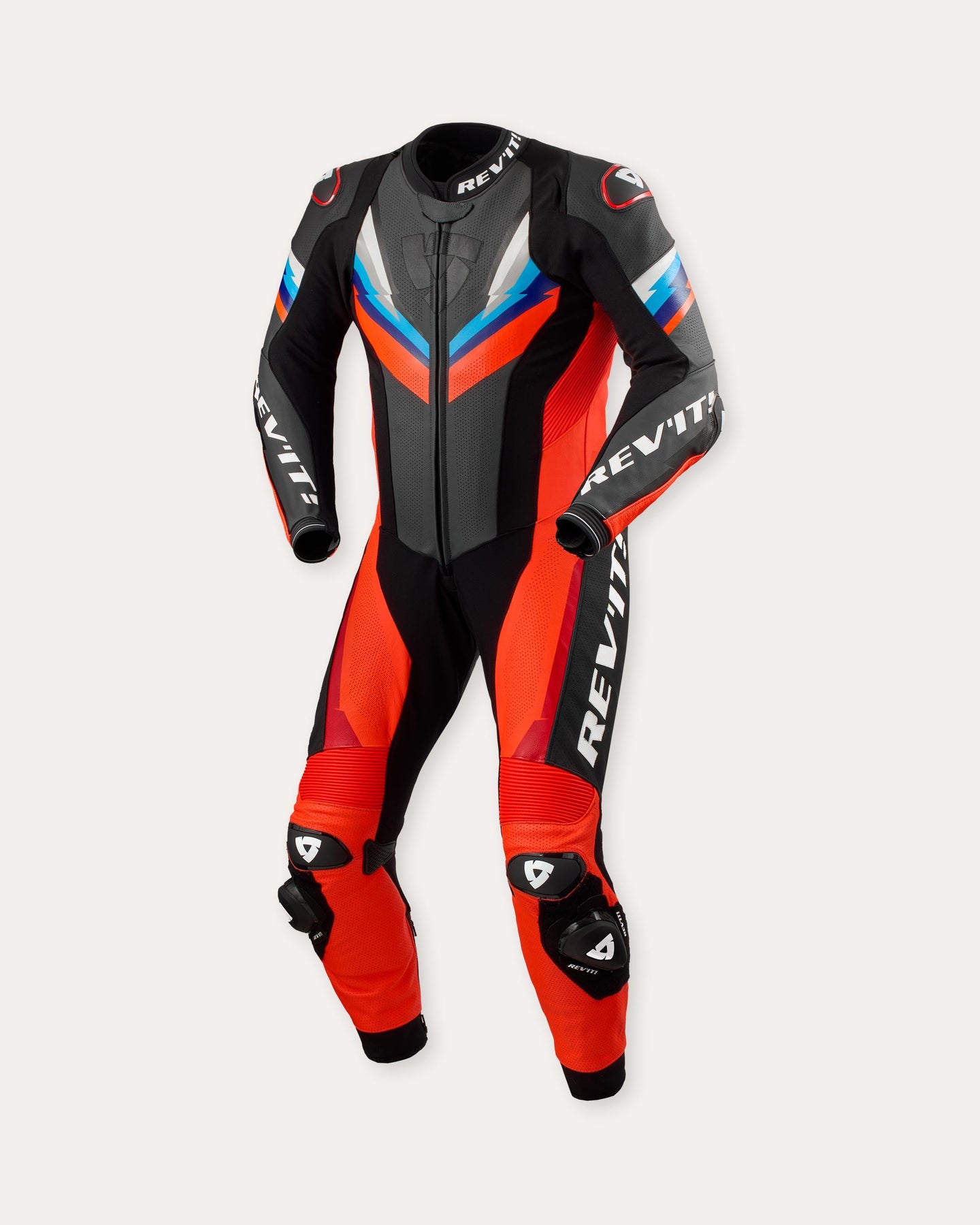 Revit Quantum 3 perforated 1-piece leather suit