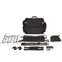Deemeed Motorradtasche für Sissy Bar, wasserdicht, Cordura-Material, Fassungsvermögen 60 l, inkl. Regenhülle