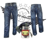 M11 KEVLAR LADY JEANS 31/32 Blau
