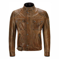 Veste en cuir Belstaff Brooklands