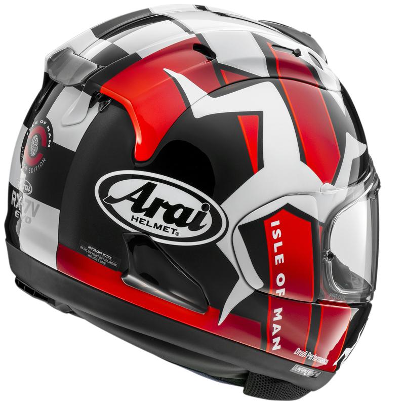 Arai RX-7V Evo IOM TT 2022  Helm