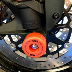 R&G RACING Swingarm Protectors Orange KTM