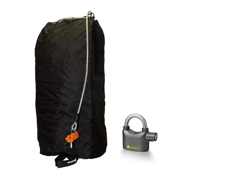 Deemeed abschliessbare Double Helmtasche Helmsafe Safe Schnittsicherung  Uni