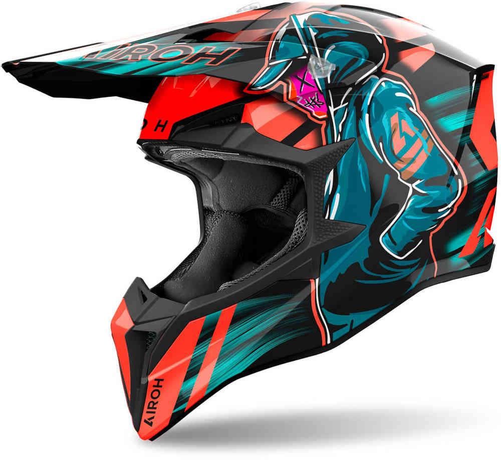 Airoh Wraaap Motocross Helm