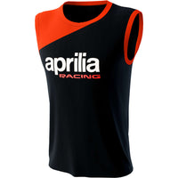 Aprilia TT1 OLIV 23 Casual T-Shirt BlackNeonrot