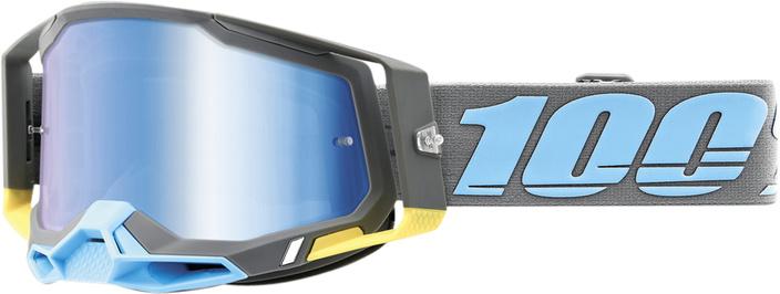 100 % Racecraft 2 Goggle Trinidad - Mirror Blue