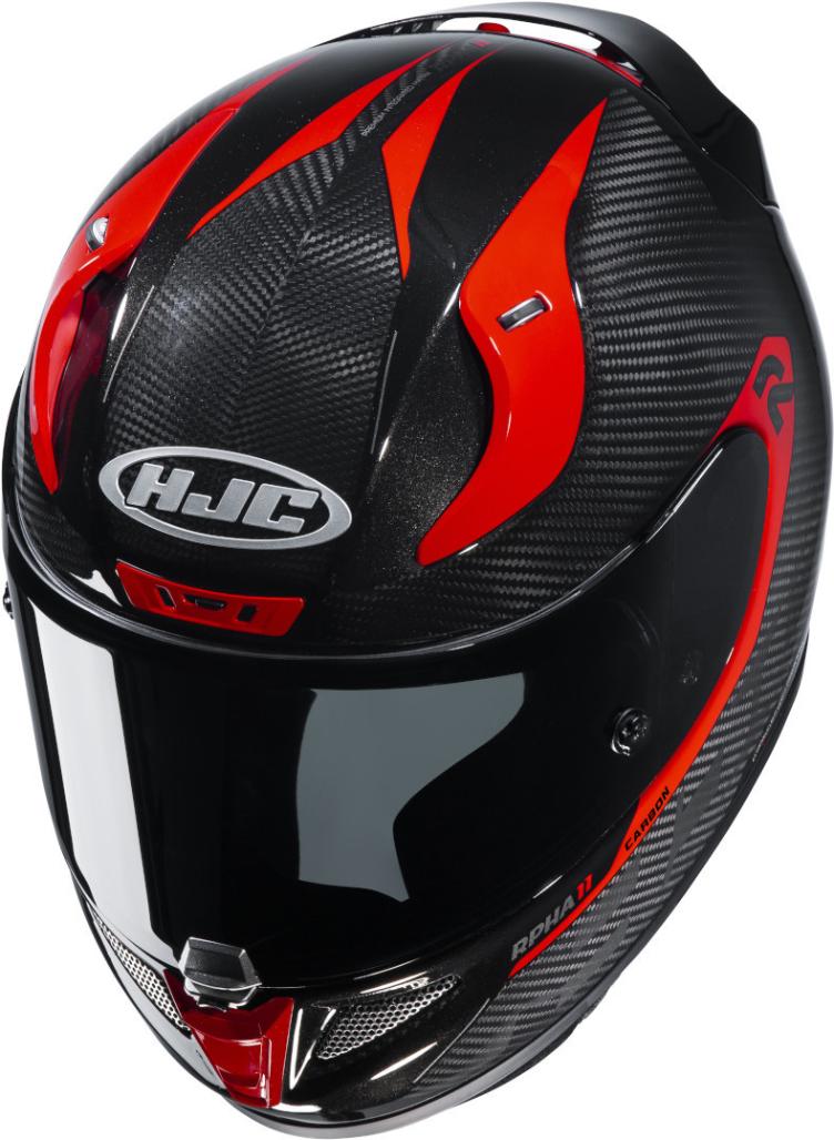 HJC RPHA 11 Carbon Bleer Helm MC-1 - 1