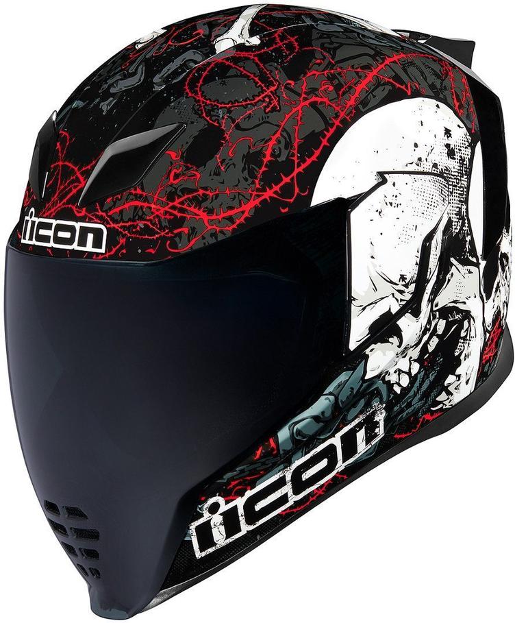 Icon Airflite Skull Helm - 0