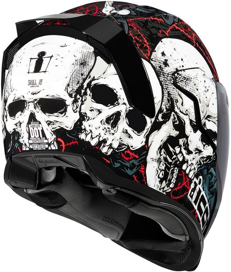 Icon Airflite Skull Helm - 1