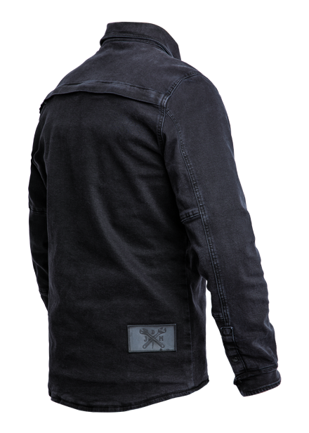 John Doe Motoshirt Denim Black XTM-Fiber® - 0