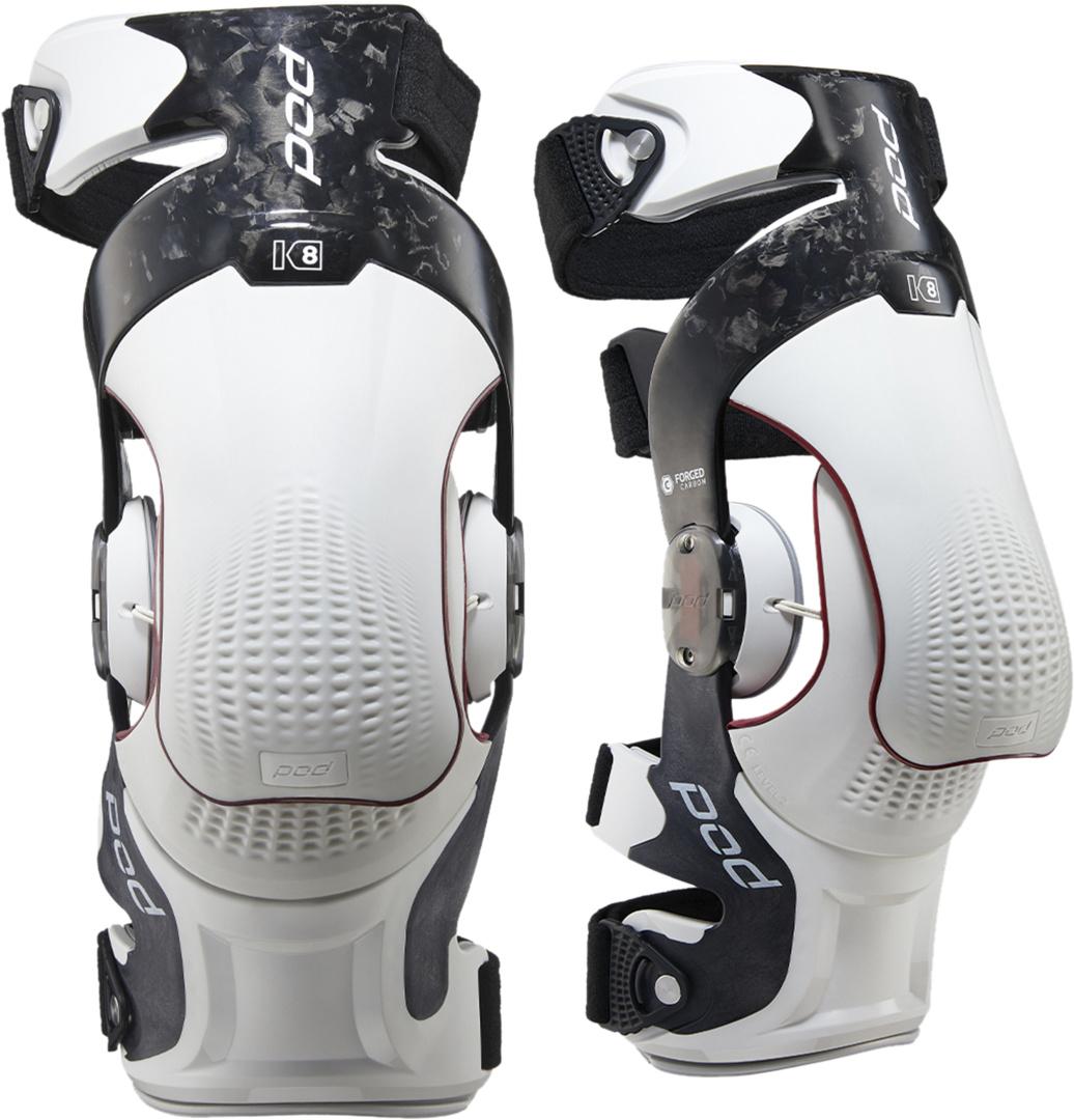 POD K8 3.0 Knee Brace carbon-weiss