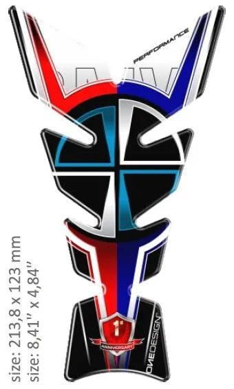 ONEDESIGN TANK PAD MOON BMW LOGO
