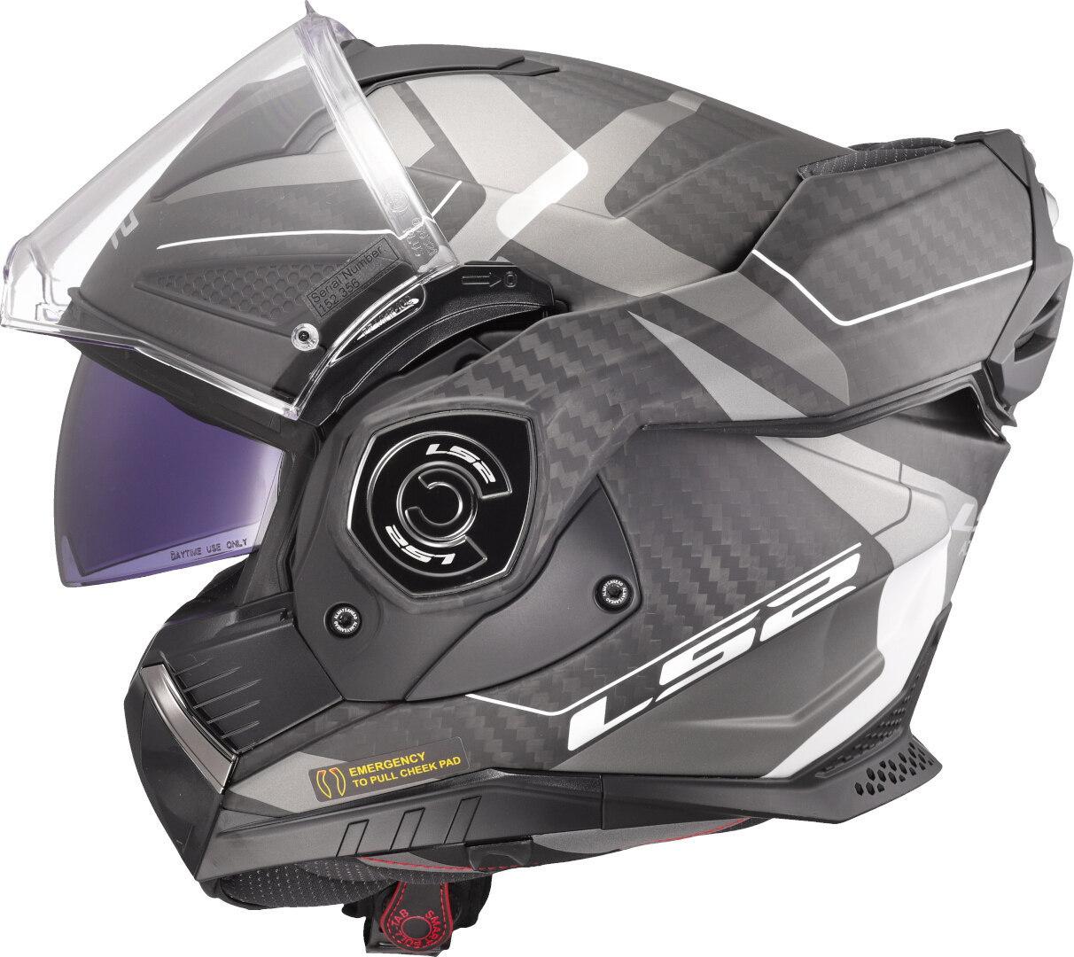 LS2 FF901 Advant X Carbon Horizon modular helmet