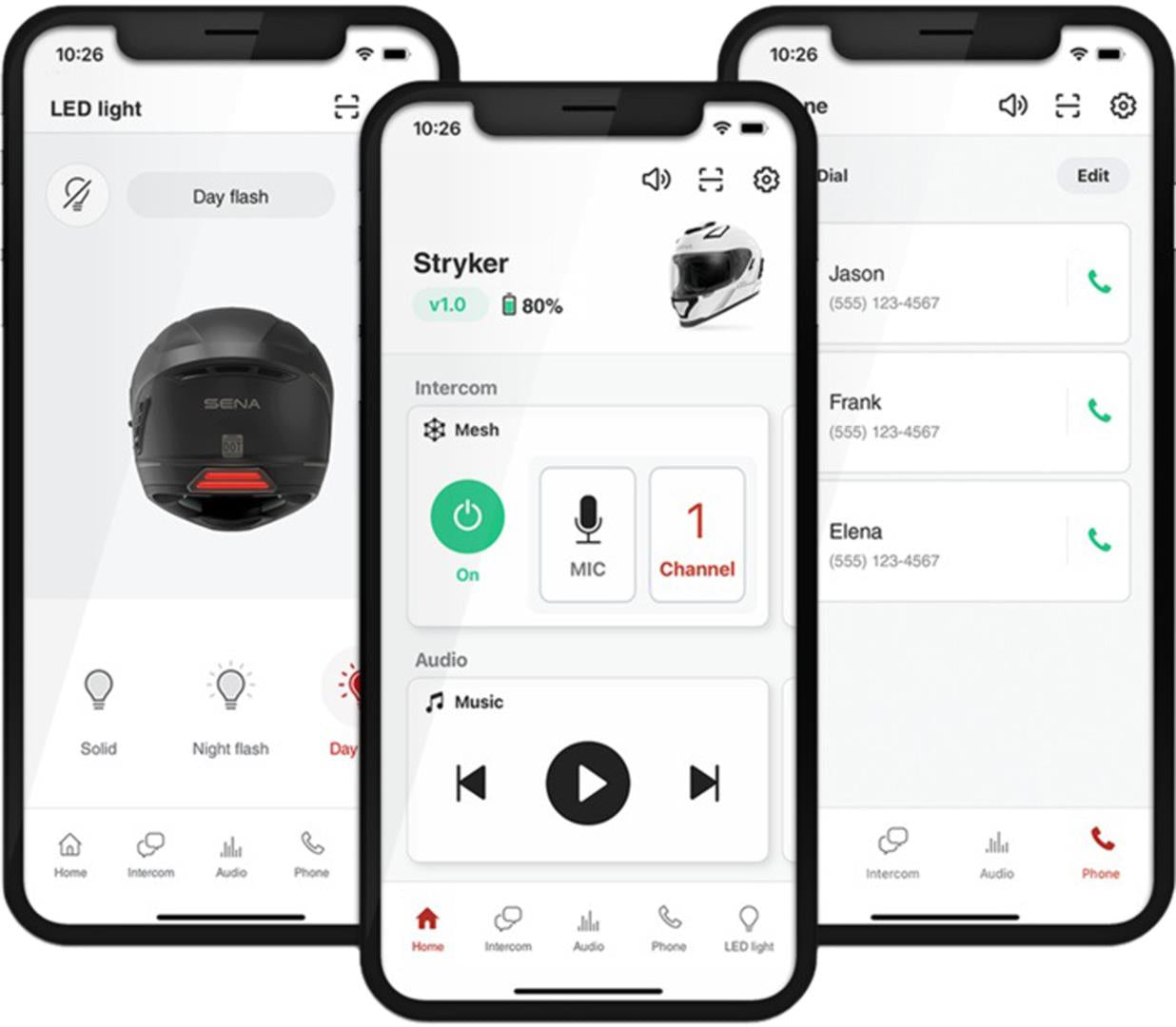 SRL 03 - Bluetooth Headset für SHOEI-Helme (Neotec III, GT-Air III & J-Cruise III)