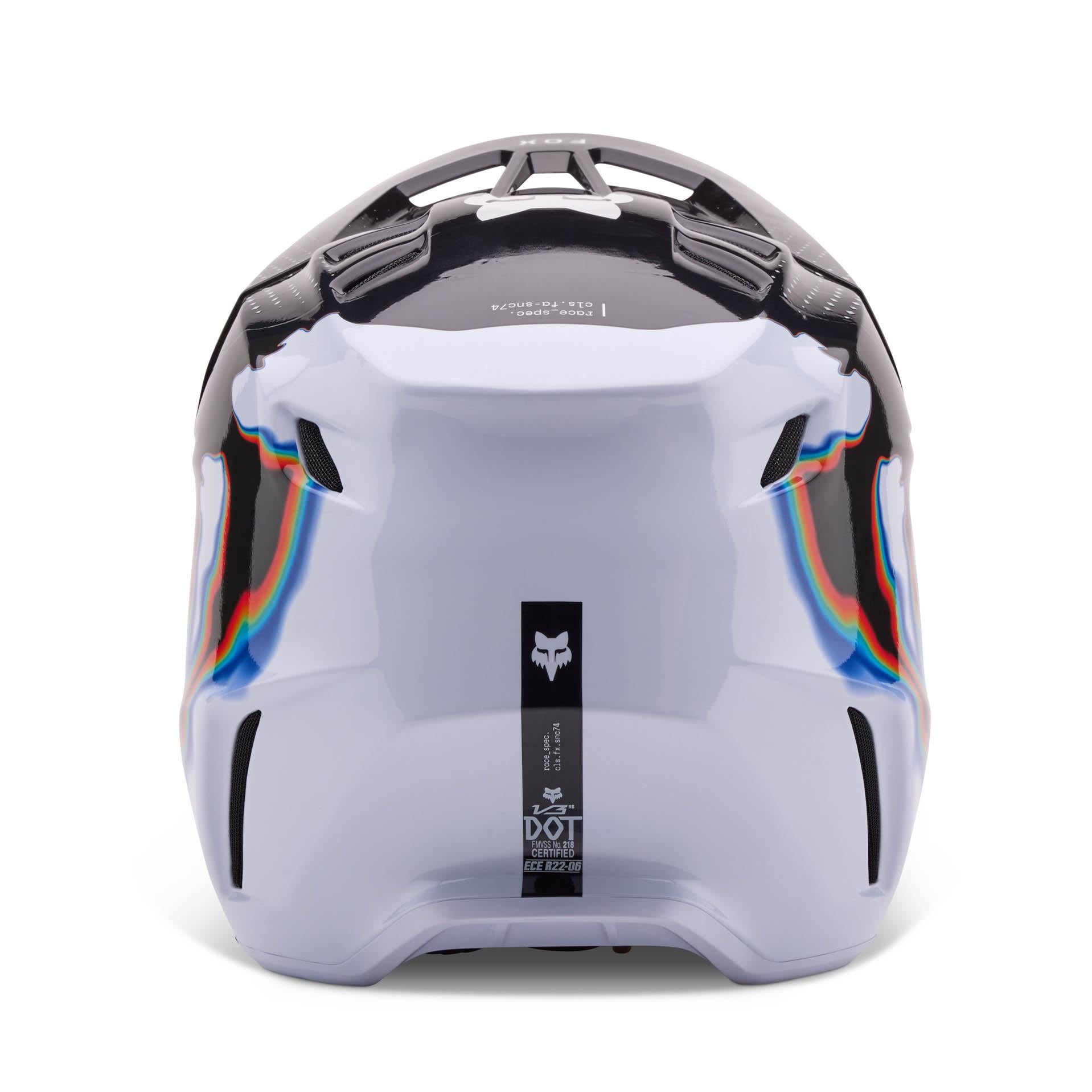 Fox motocross helmet V3 RS SCANS