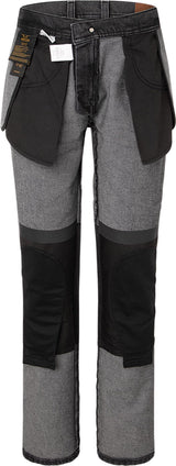 Rokker Hunter Grey Motorrad Jeans