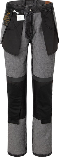Rokker Hunter Grey Motorrad Jeans