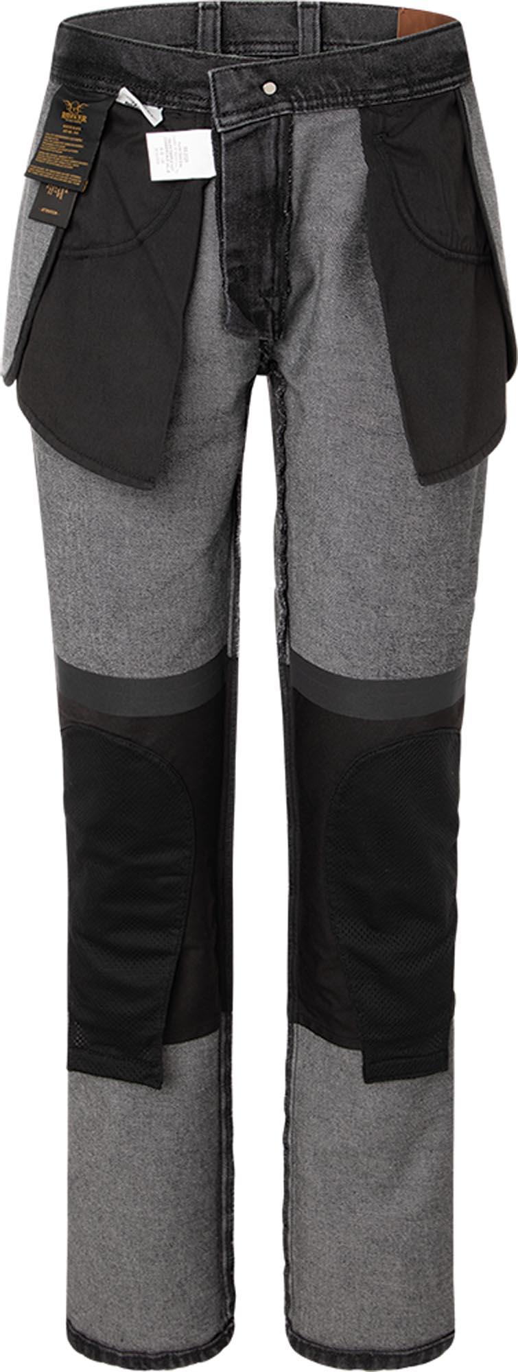 Rokker Hunter Grey Motorrad Jeans