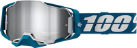 100% Armega Goggle Albar - Mirror Silver