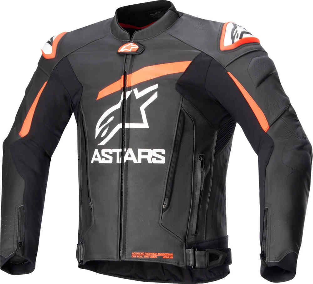 Blouson moto en cuir Alpinestars GP Plus V4