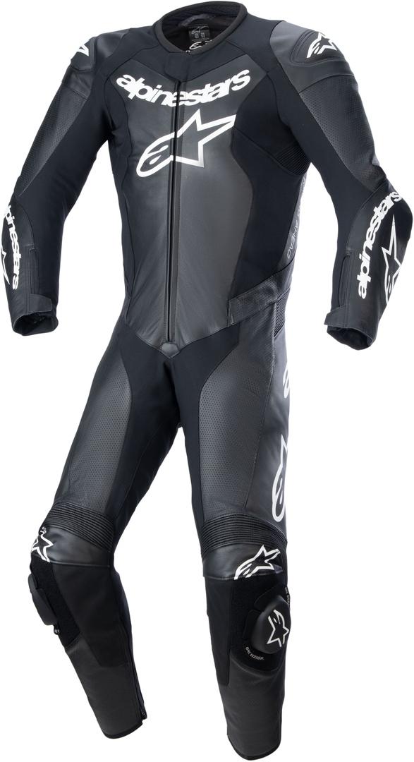 Combinaison de moto en cuir perforé une pièce Alpinestars GP Force Lurv