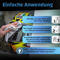 S100 Visor and Helmet Cleaner 100ml Uni