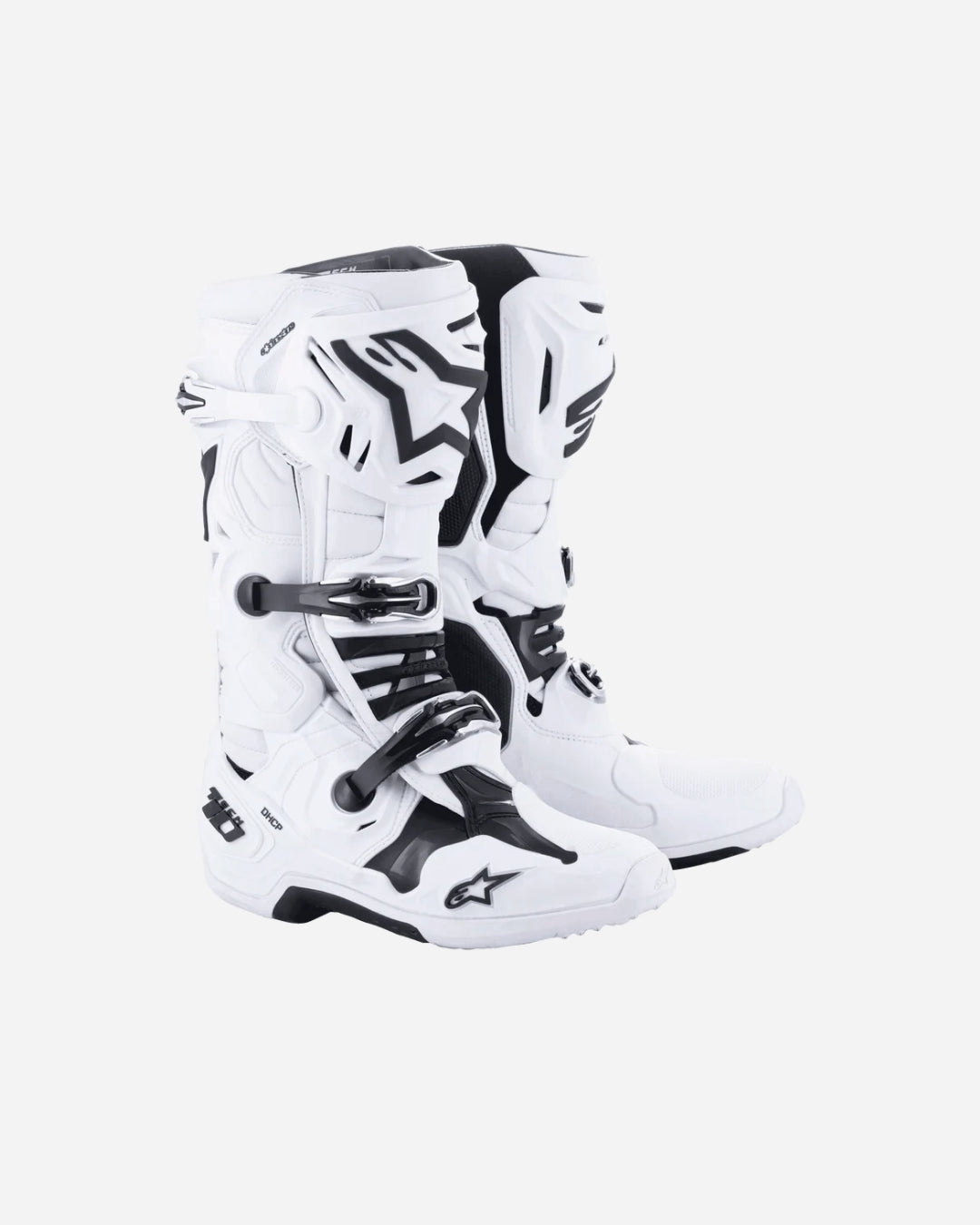 Alpinestars Tech 10 Motocross Stiefel  Weiss