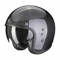 Scorpion Belfast Evo Solid Carbon Open Face Helmet