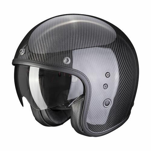 Scorpion Belfast Evo Solid Carbon Open Face Helmet
