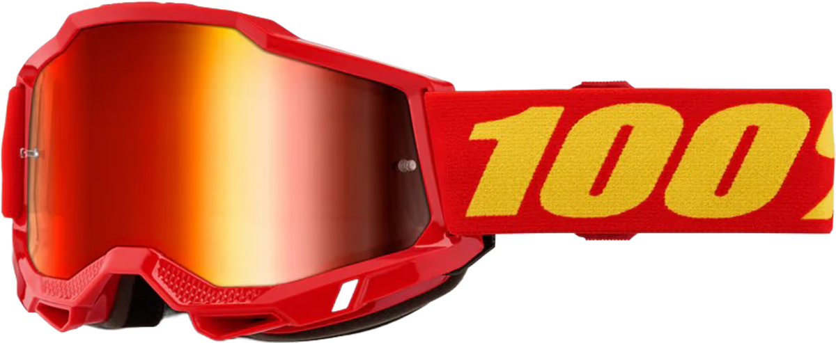 100% Accuri 2 Junior Goggle Red - Mirror Red Lens