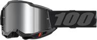 100% Accuri 2 Junior Goggle Black - Mirror Silver Lens